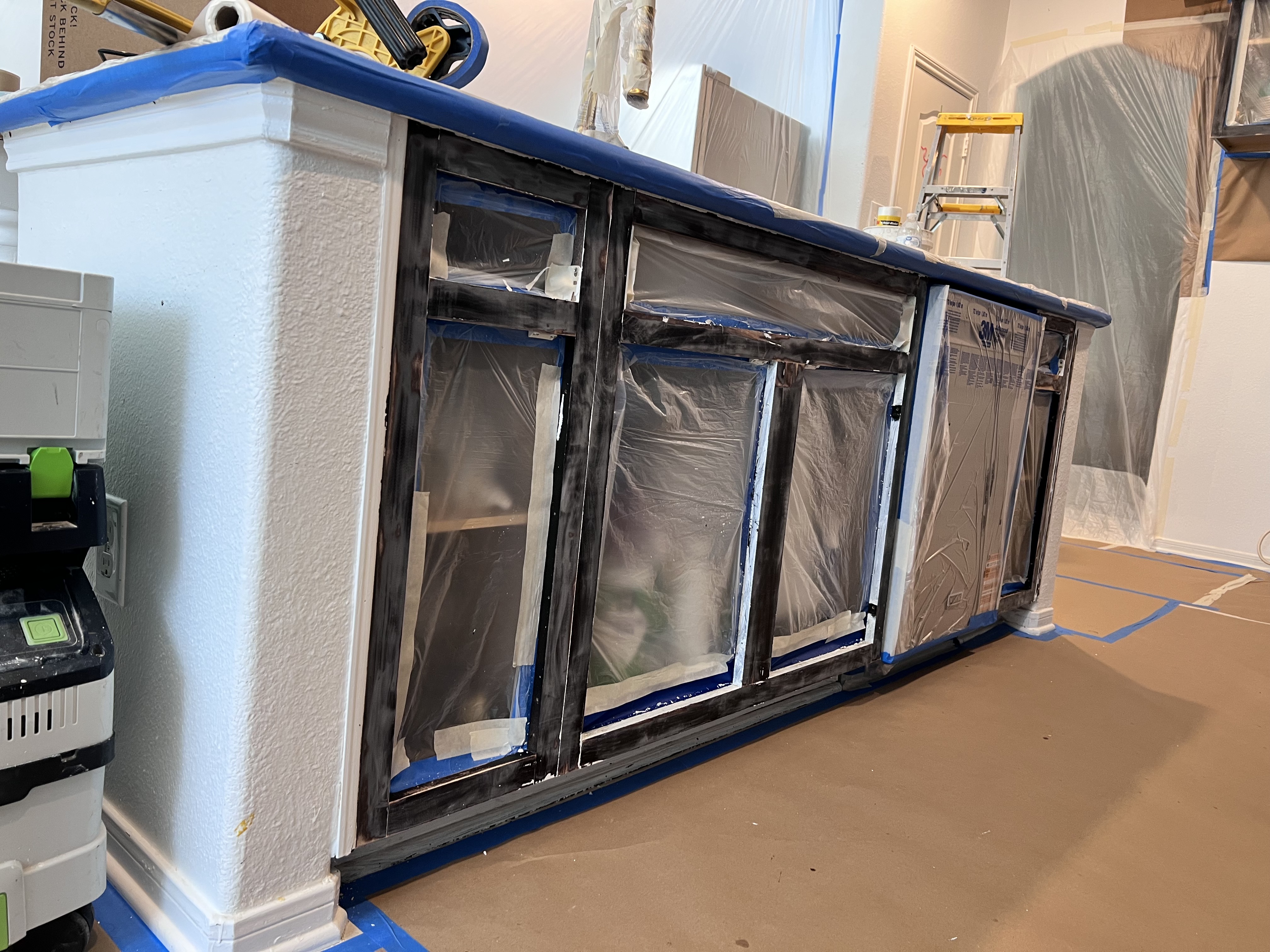 Modern kitchen cabinets
